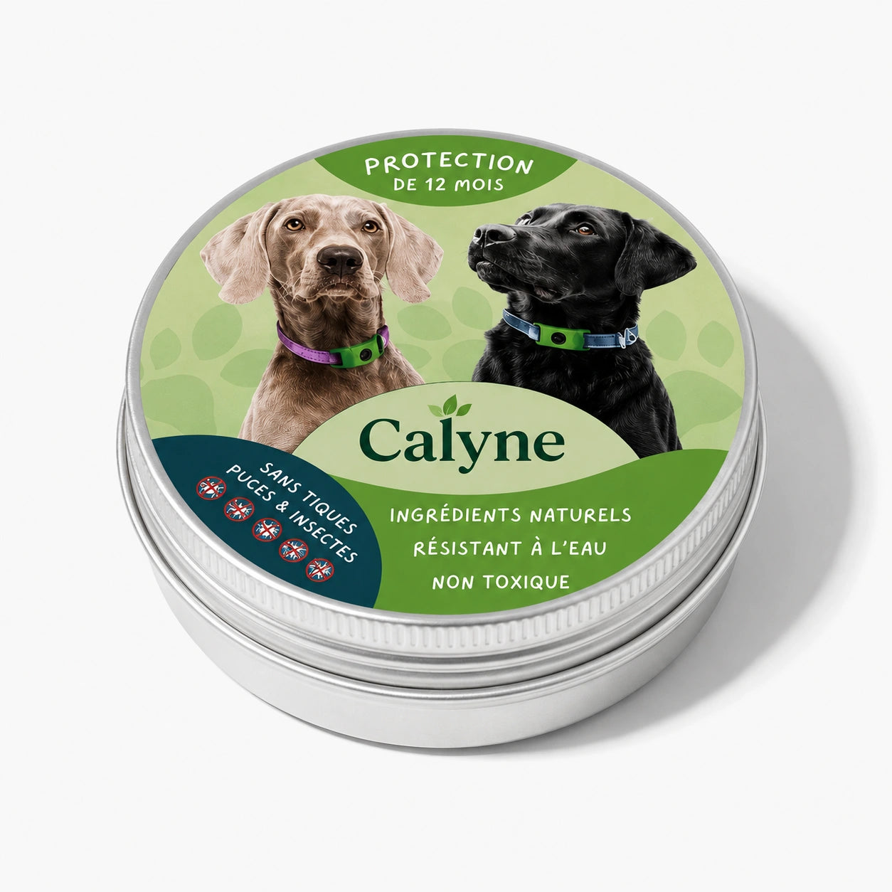 CALYNE - Collier de protection canin.